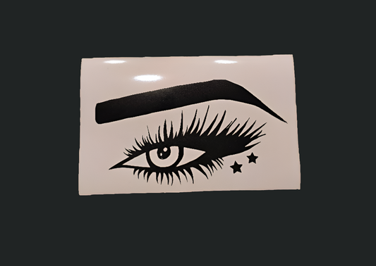 Stupid Supra Starry Eye vinyl decal (jet fighter wings)
